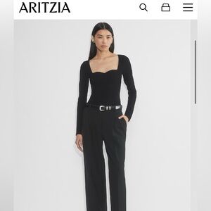 Aritzia Ribbed Knit Top